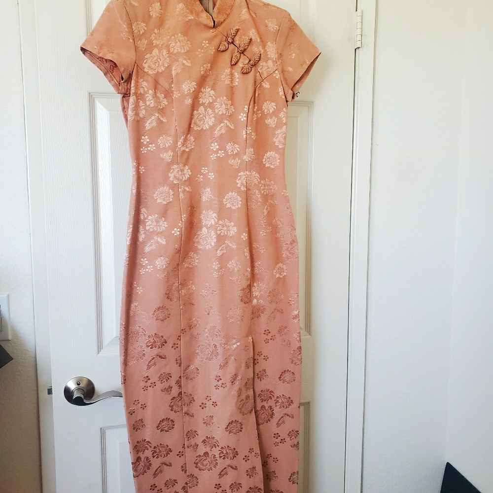 Brown formal dress